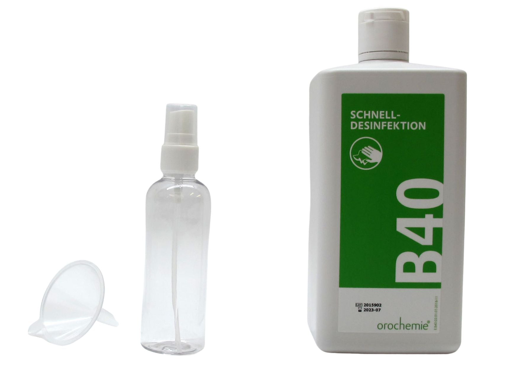 orochemie B40 quick disinfection set 7-piece