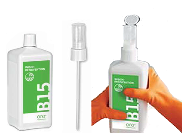 Tête de dosage orochemie 20 ml pour flacon de 1 Ltr.