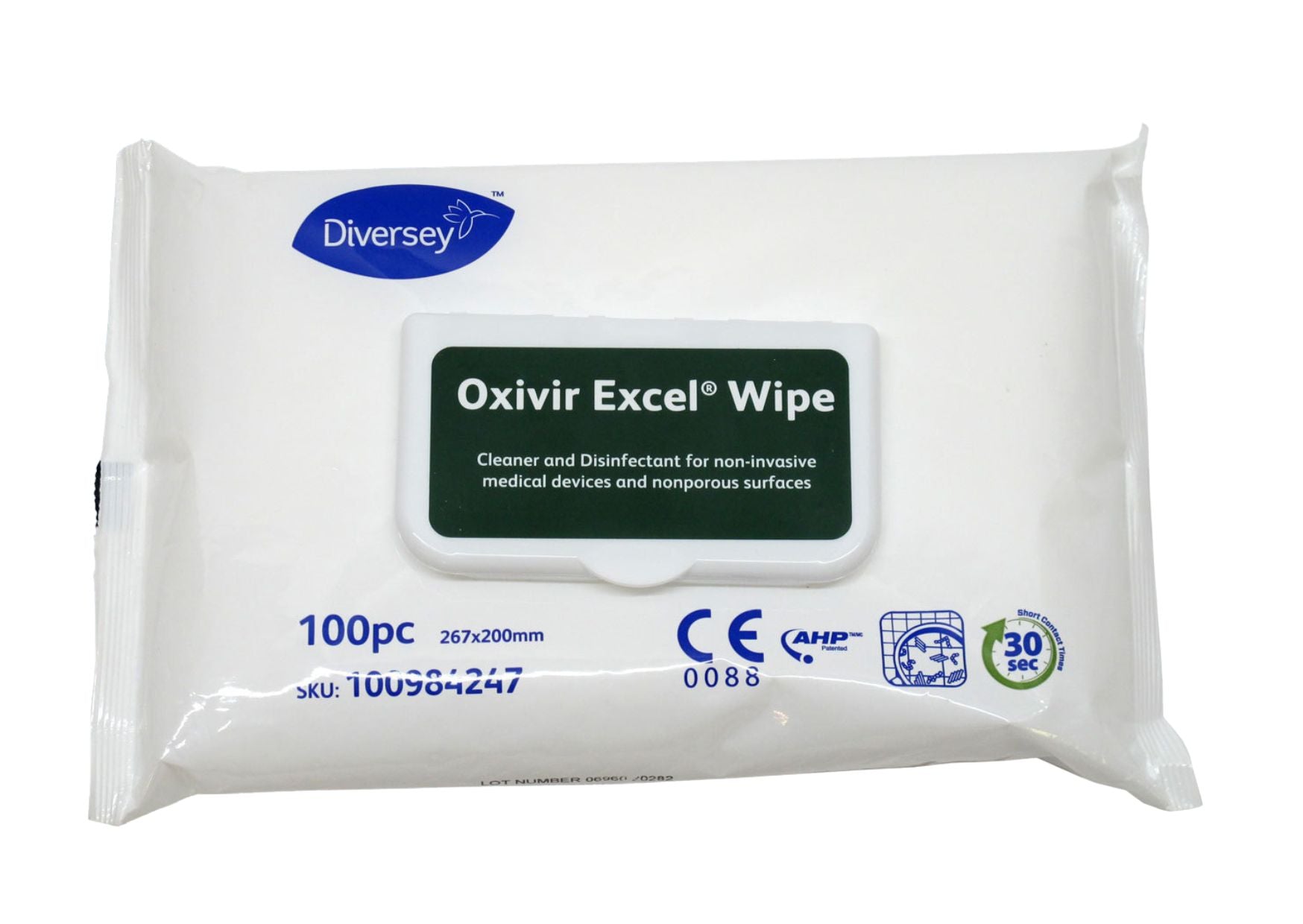 Oxivir Excel™ Wipe disinfectant wipes flowpack 100 pieces