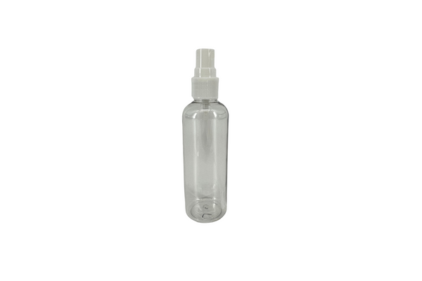 Leerflasche mit Sprühkopf, Neutraletikett, 100 ml-Flasche