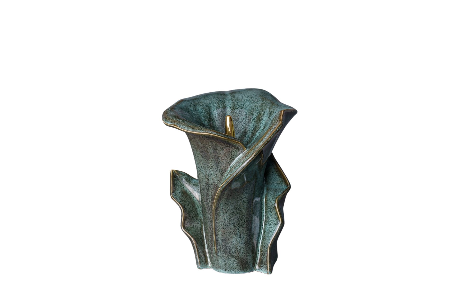 Calla ceramic urn