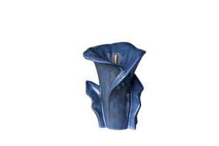 Kaufen blau-melange Urne Calla Keramik