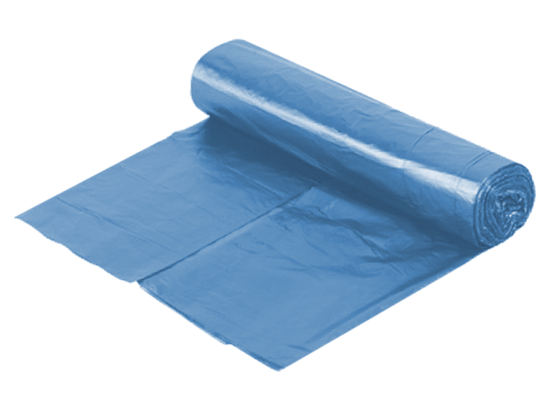 Kaufen 40-µm Abfallbeutel blau  120 Ltr. 70 x 100 cm / 25 Stück - 2 Varianten