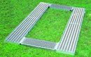 Safety grave gratings 2x2-2