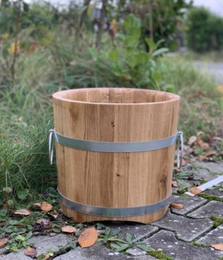 Oak bucket, approx. 20 liters