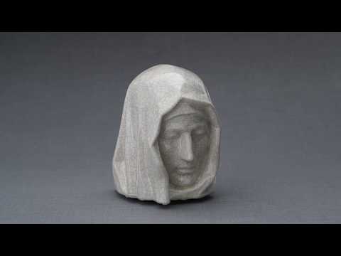 Urn Holy Mother Ceramic-4