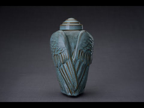 Urne Flügel Keramik-4